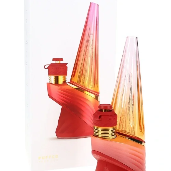 Puffco 3DXL - Electronic Device in Red and Gold - Picture 2 of 4